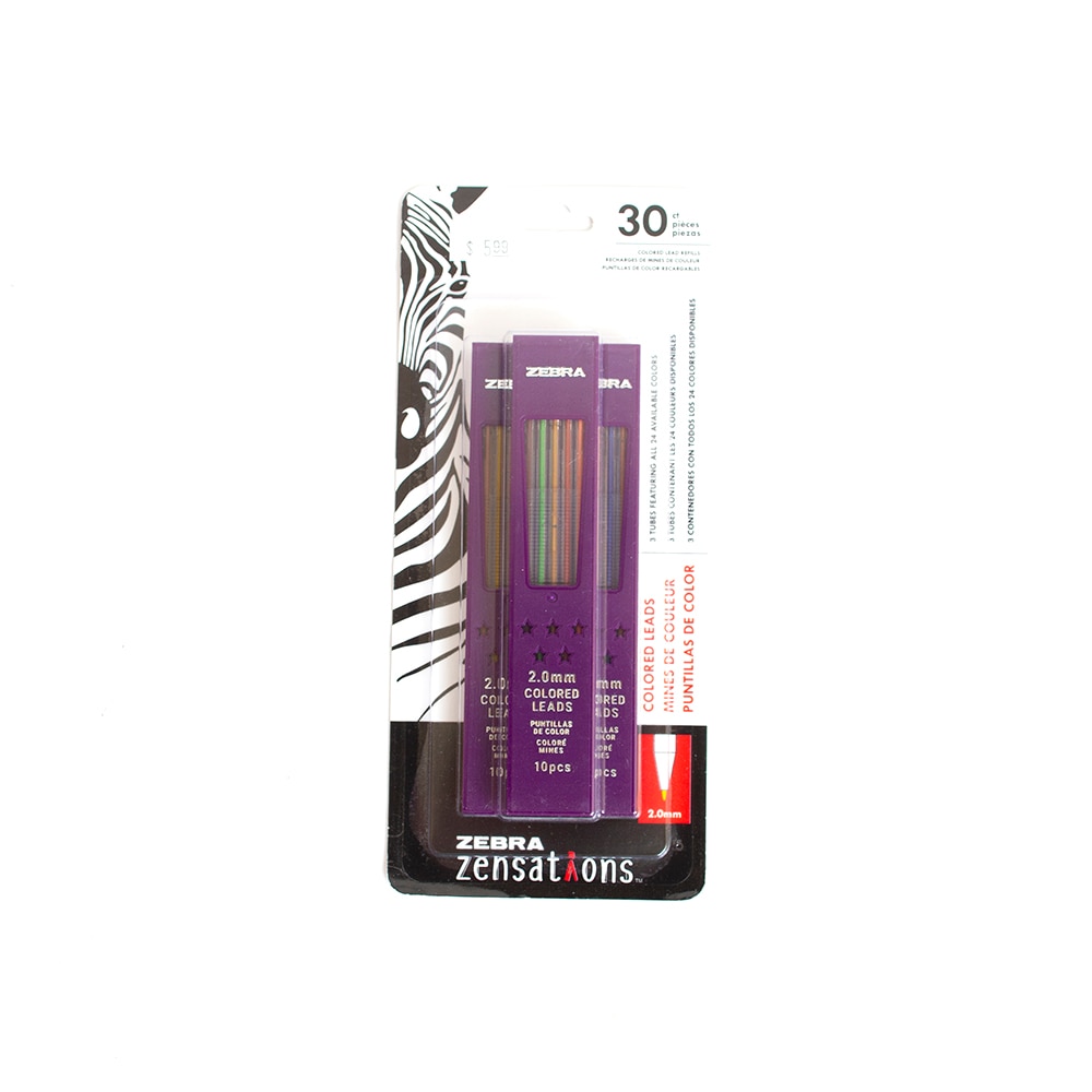Colored Pencils, Art & School, Zensations, Pencil Lead, 30 count, 324227